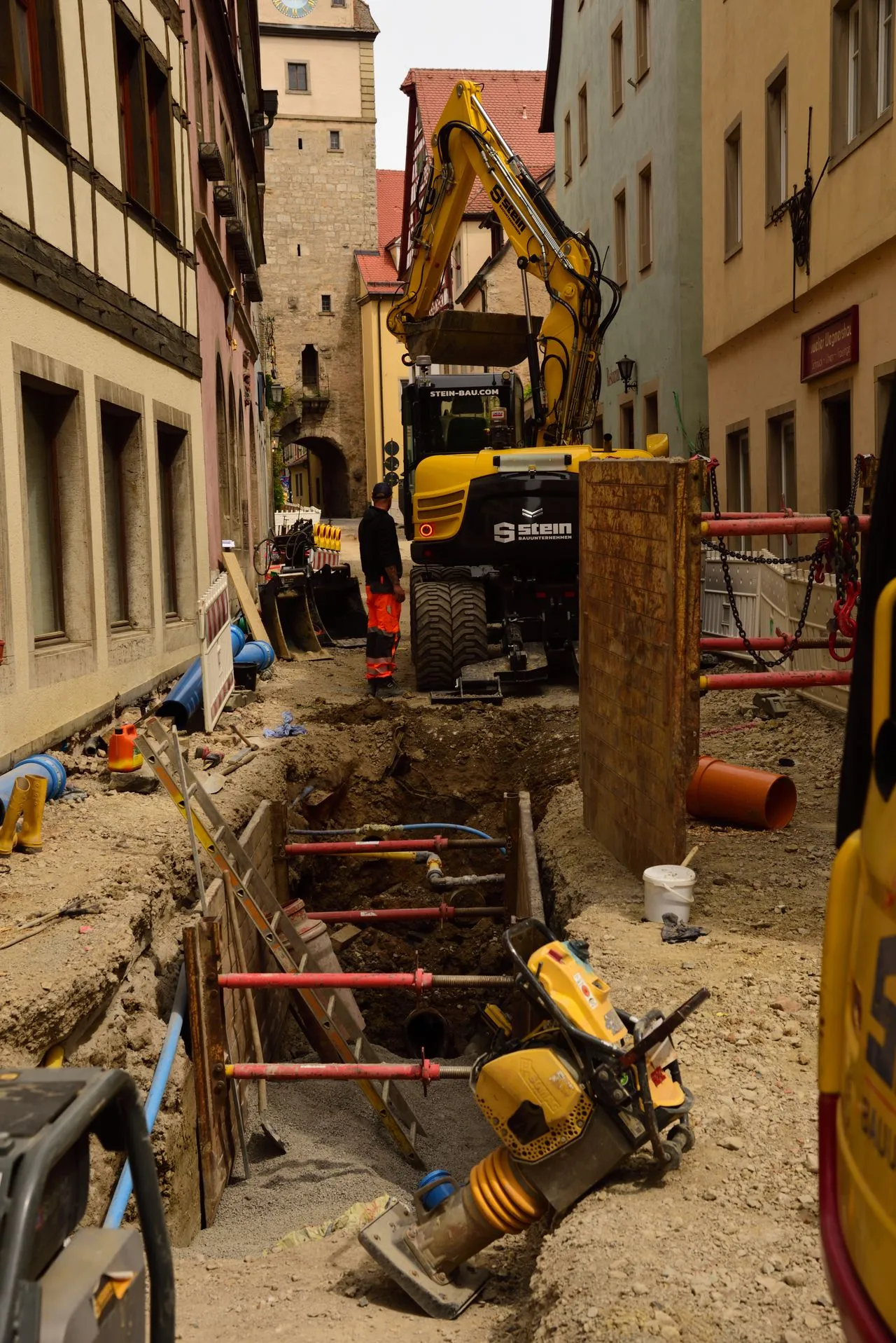 Tranchées & viabilisation — chantier en Île-de-France (2)