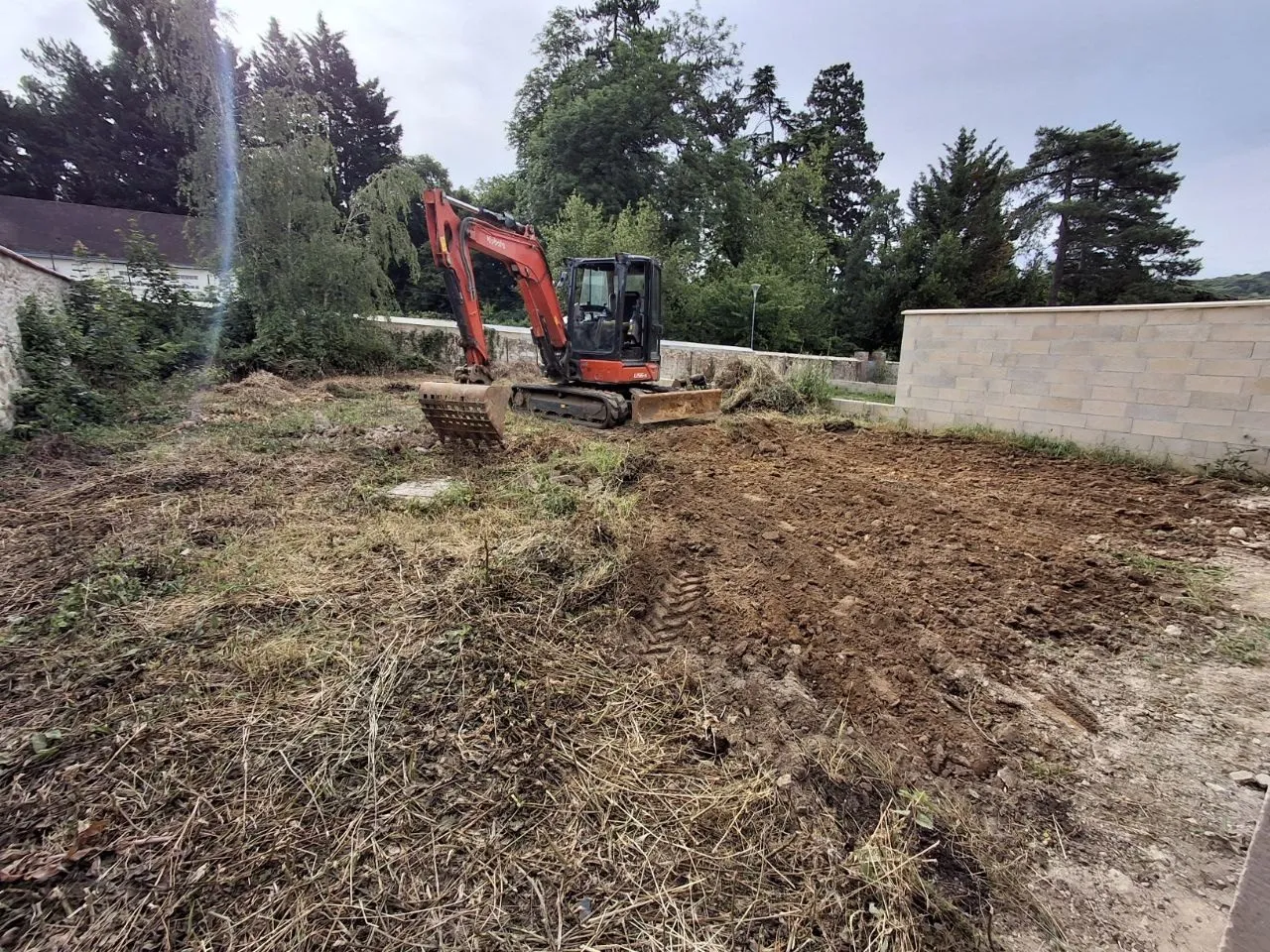 Décapage de terrain — Île-de-France